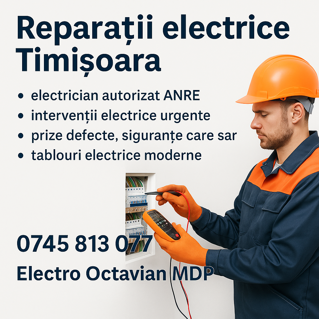 Reparații electrice Timișoara